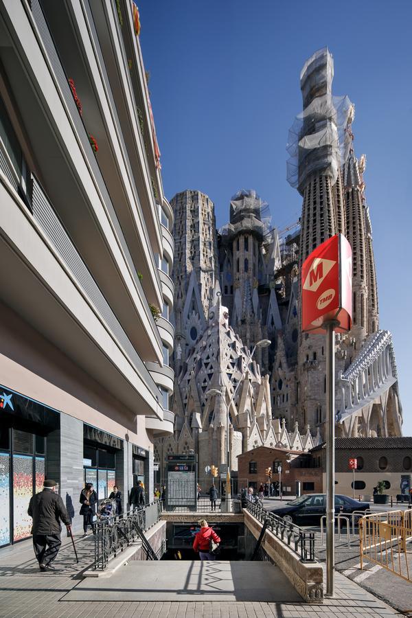Hotel Sagrada Familia Apartments Barcelona Bagian luar foto